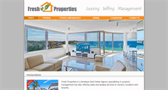 Desktop Screenshot of fresh-properties.com.au